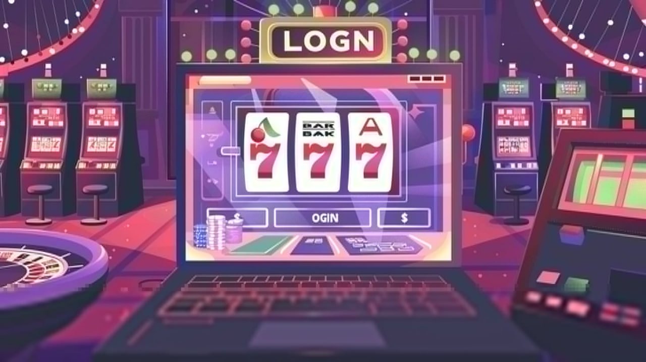 Dealer live casino profesional melayani pemain secara langsung